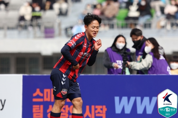 수원FC의 이승우 (한국프로축구연맹 제공) © 뉴스1