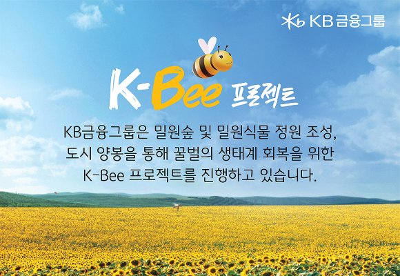 "꿀벌의 경고에 응답하라" KB금융, 벌집 회복 위한 보고서 발간