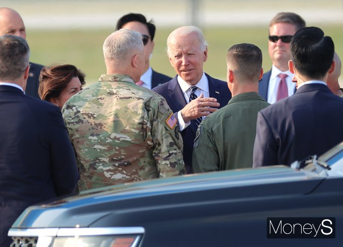 조 바이든 미국 대통령이 지난 20일 한국에 도착했다. /사진=사진공동취재단