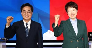 마지막 여론조사…김동연 37.5% vs 김은혜 35.3%