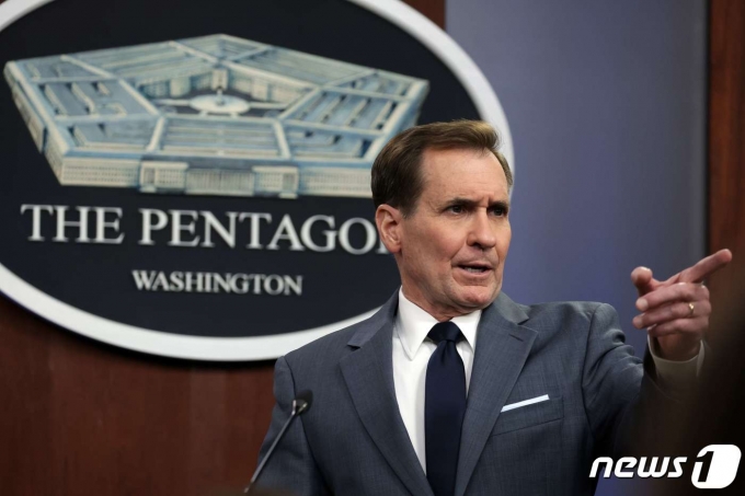 존 커비 미국 국방부 대변인. © AFP=뉴스1 © News1 우동명 기자