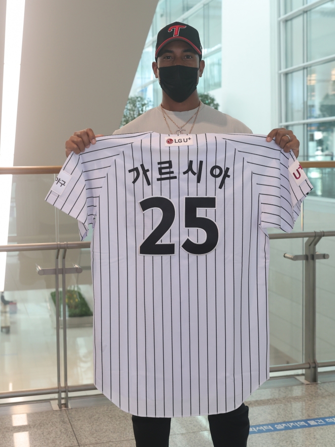 LG 트윈스 새 외국인 타자 로벨 가르시아.(LG 트윈스 제공) © 뉴스1