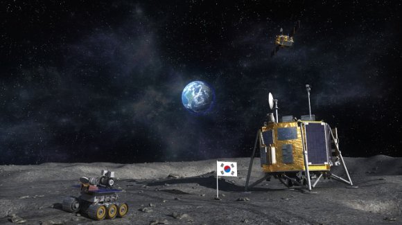 한국 최초 달 탐사선 '다누리' 美 도착… 발사 준비 돌입