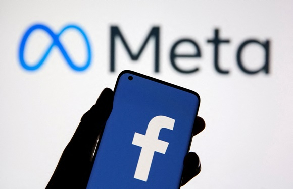 페이스북과 인스타그램을 운영 중인 메타가 디지털 광고 시장의 불황으로 사상 처음 분기 매출이 줄었다. /사진=로이터 
