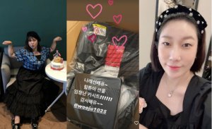 개그우먼 김영희, 박나래에게 엄청난 출산선물 받았다
