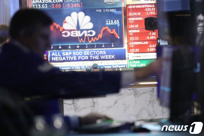 NYSE. ⓒ AFP=뉴스1