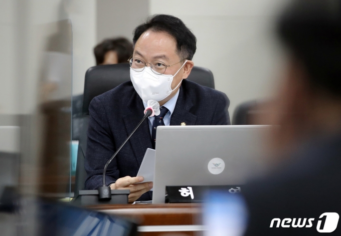 허영 더불어민주당 의원. 뉴스1 ⓒ News1 사진공동취재단