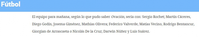 우루과이 매체 엘파이스 우루과이는 베테랑 공격수 루이스 수아레스와 1999년생 다윈 누녜스가 최전방 공격에 나설 것으로 전망했다. /사진=엘파이스 우루과이 공식 홈페이지