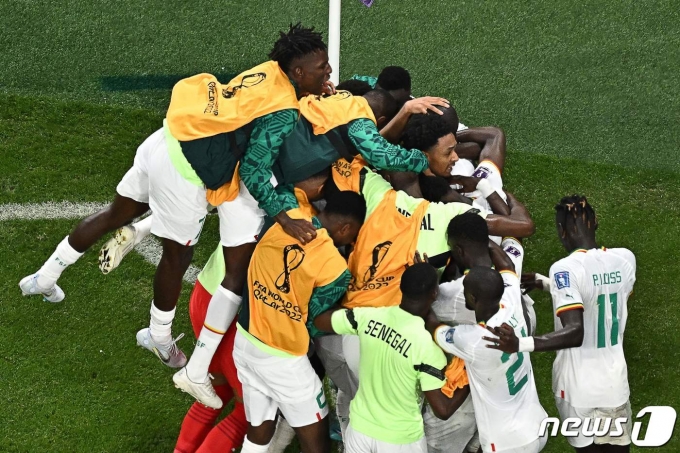 20년 만에 월드컵 16강에 오른 세네갈.  ⓒ AFP=뉴스1