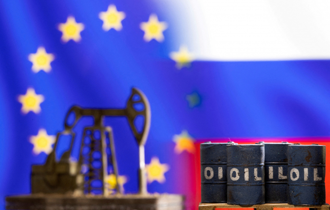 유럽연합이 러시아산 원유 가격 상한을 배럴당 60달러로 정했다. /사진=로이터