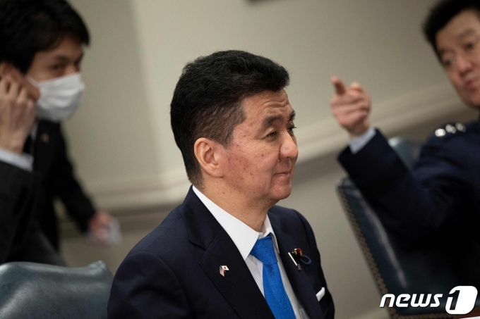 岸信夫防衛相は安倍晋三元首相の実弟。  ⓒ AFP=News1 ⓒ News1 記者 カン・ミンギョン