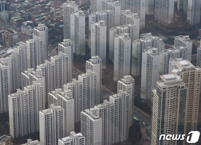 서울의 아파트 단지의 모습. 2023.2.9/뉴스1 ⓒ News1 신웅수 기자