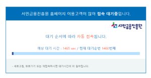100만원 소액생계비대출 상담예약에… 서민금융진흥원 서버 접속 폭주