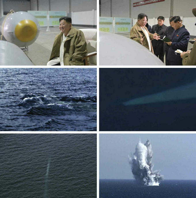 北, '핵 무인수중공격정' 시험 성공… 59시간 잠항 후 폭발