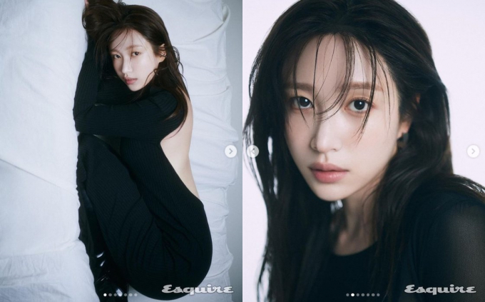 '♥양재웅과 열애' 하니, 반전 시스루 룩으로 매력 발산