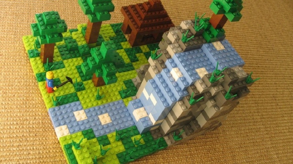 레고 같은 게임 `마인크래프트`, 진짜 `레고`되다 - 머니투데이