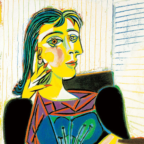 파블로 피카소, 도라 마르의 초상(Portrait de Dora Maar) (1937) /사진제공=이건희 컬렉션