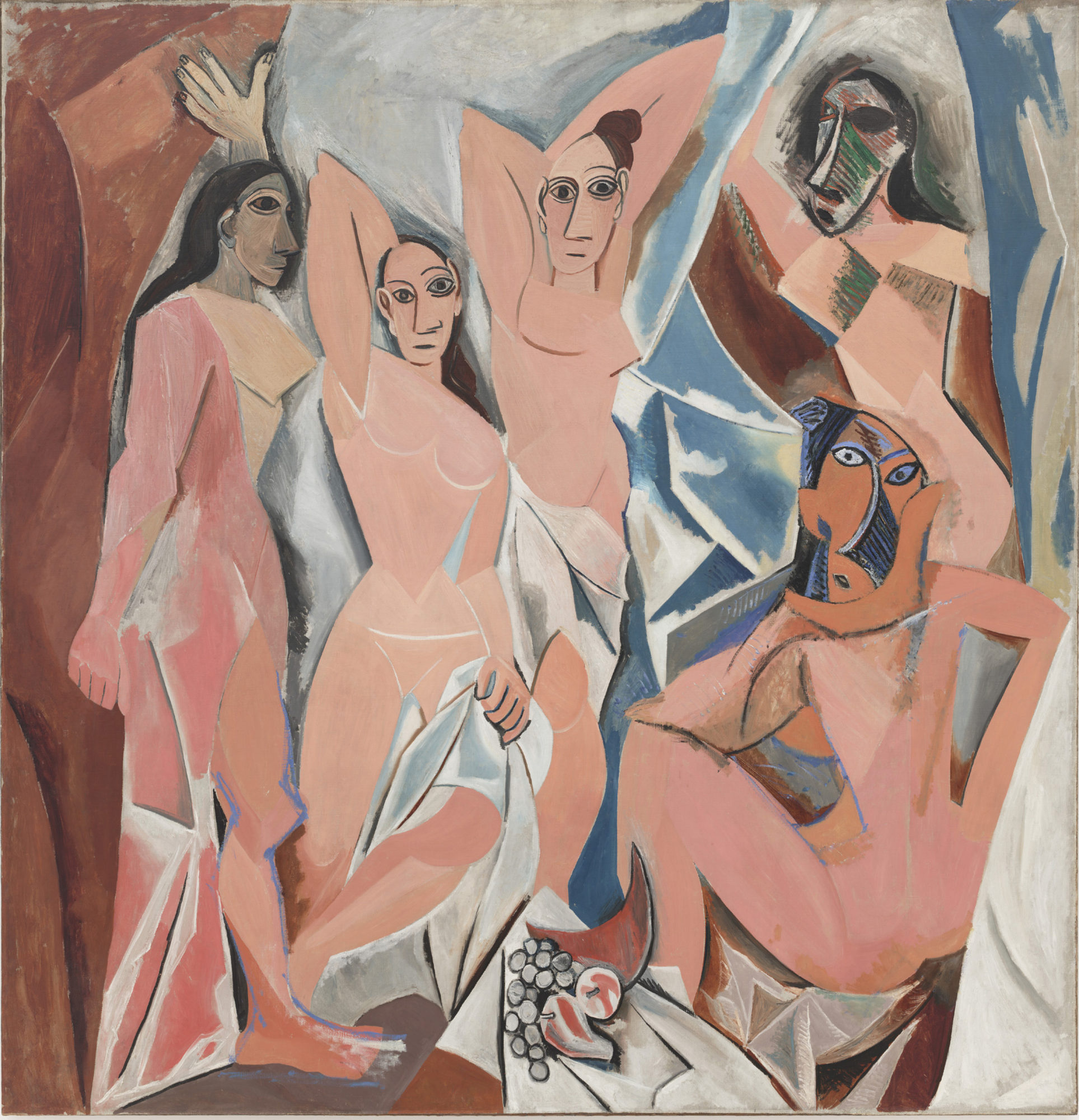 파블로 피카소, 아비뇽의 처녀들(Les Demoiselles d'Avignon) Ⓒ 2004 Estate of Pablo Picasso / Artists Rights Society(ARS), New York