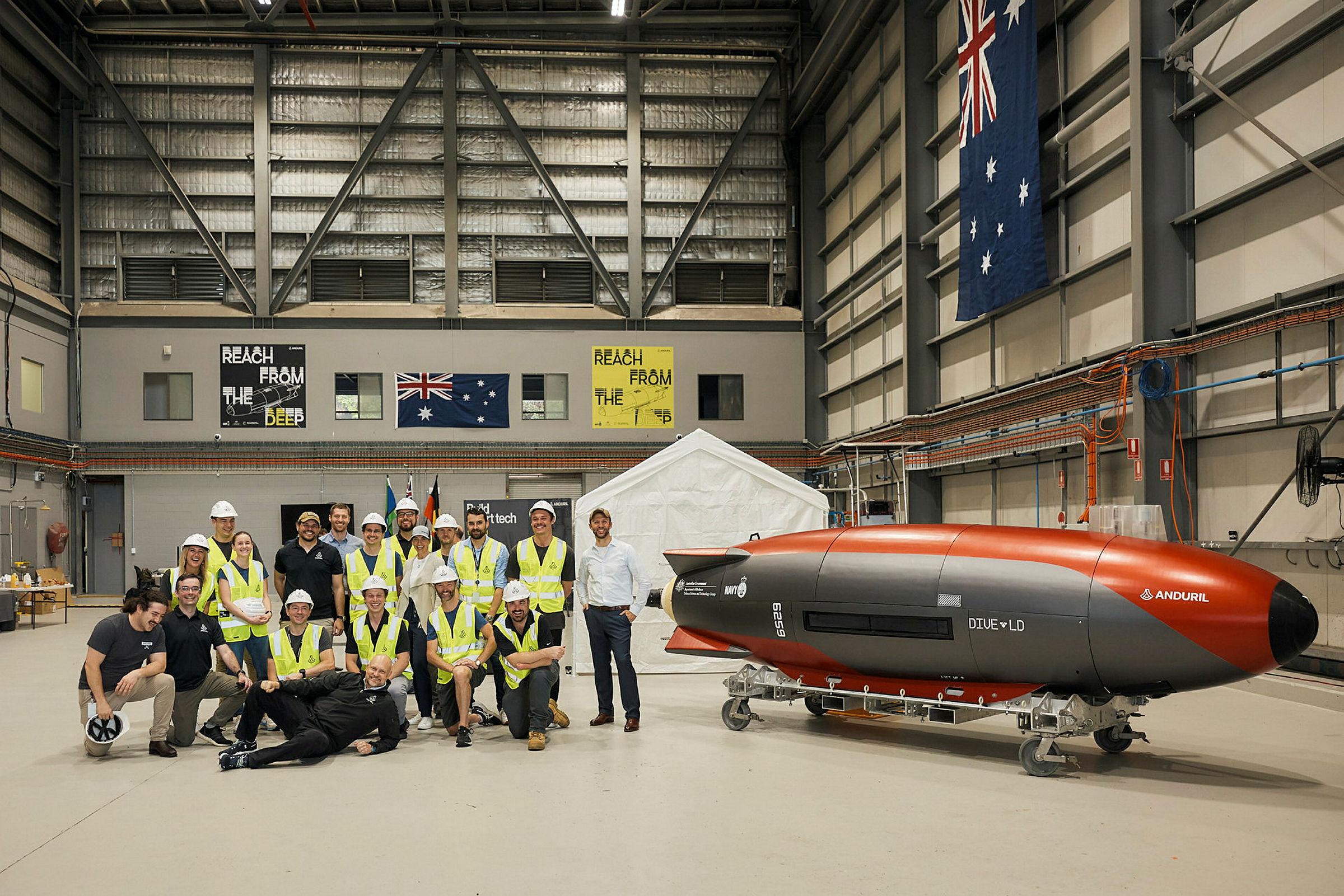 2022년 12월 호주 해군이 공개한 무인 잠수정 고스트샤크. /사진제공=Royal Australian Navy