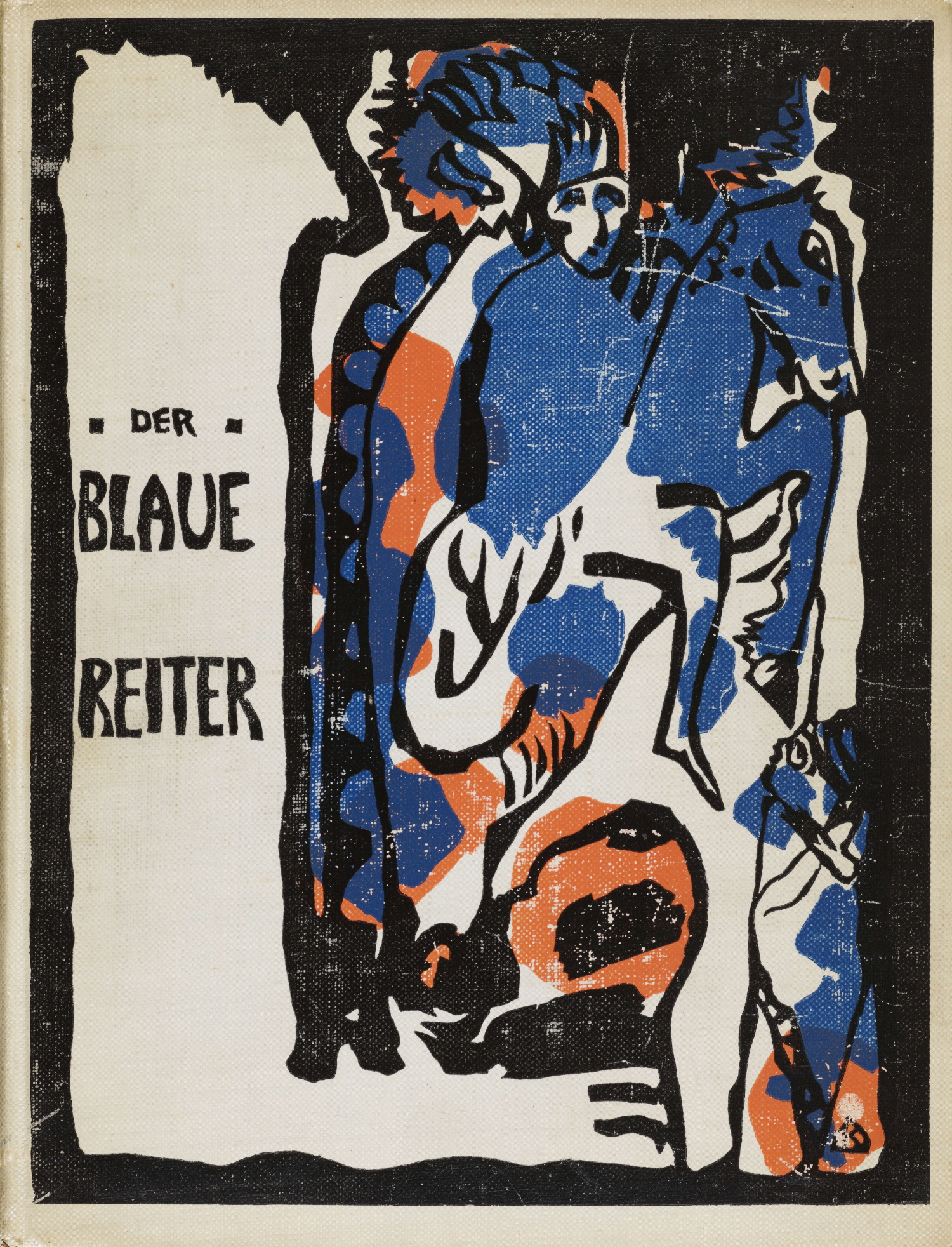 바실리 칸딘스키와 프란츠 마르크, <청기사>, R. Piper & Co., Munich, 1912, Book cover © Victoria and Albert Museum, London
