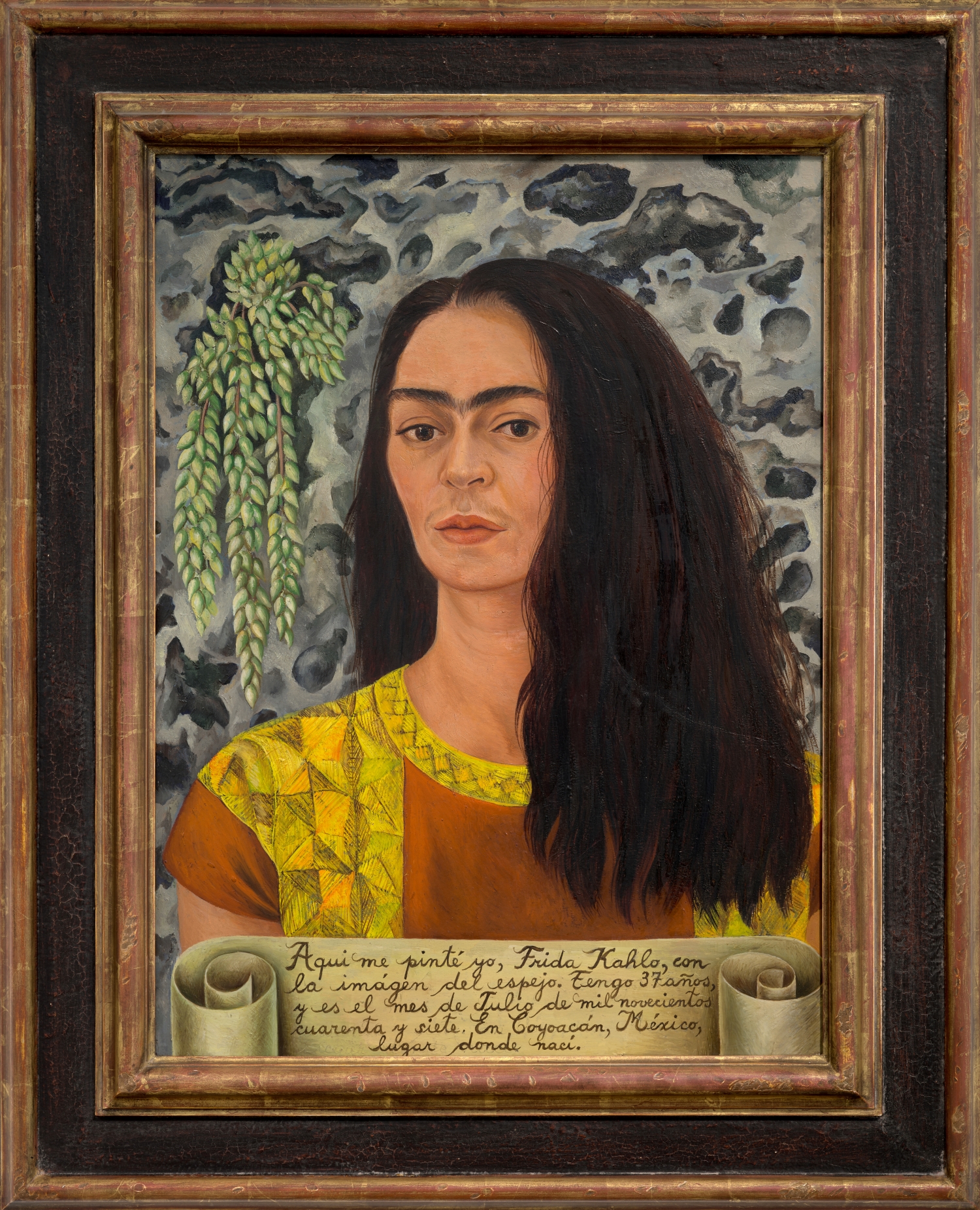  Frida Kahlo, <Self Portrait With Loose Hair>, 1947. (Banco de México Diego Rivera Frida Kahlo Museums Trust/Artists Rights Society) 