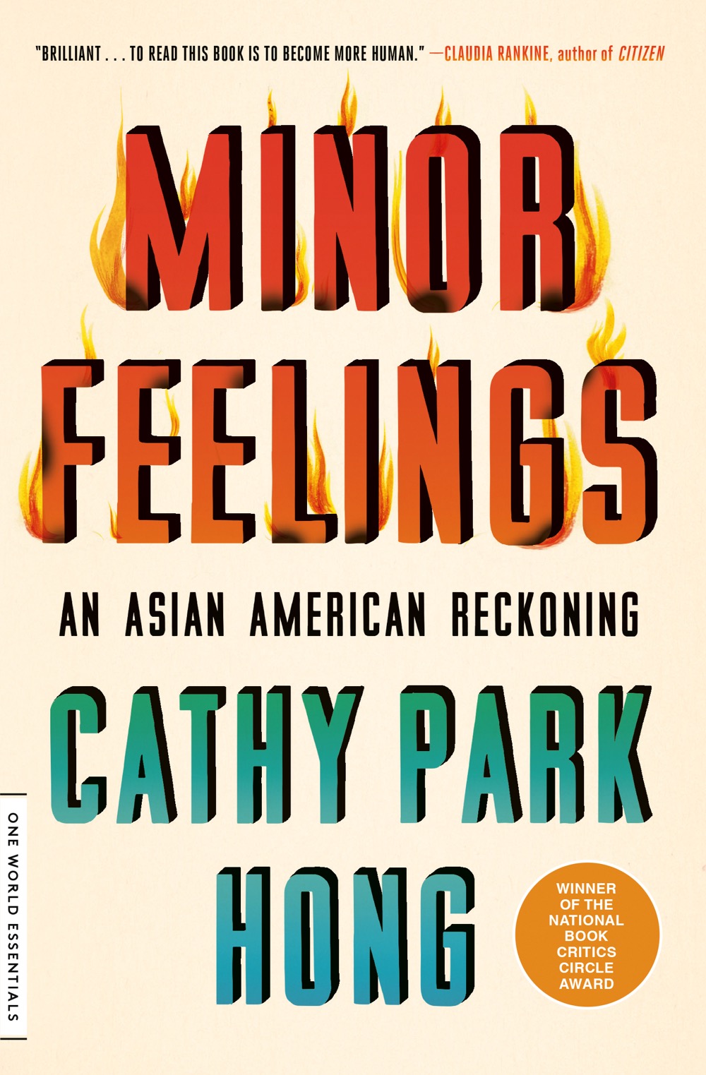 캐시 박 홍의 에세이집 '마이너 필링스'(2020) 표지. /사진제공=Penguin Random House