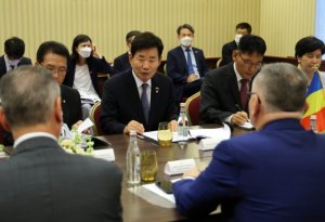 김진표 의장, 루마니아 원전 수주 노력… "韓 원전 우수하다"