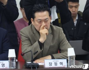 與 장동혁 "김현아 공천 보류, 한동훈·이철규 파워게임 아냐"