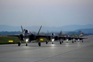 [영상]영화 아니고 '공군 훈련'…F-35A 스텔스기 야간 출격
