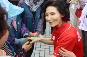 '김문수 지원 사격' 설난영, 강원 원주·강릉·평창 찾아 선거 내조