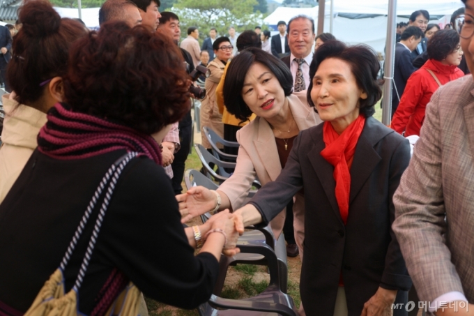설난영 "김문수 서민적 아니라 '서민 그자체'…반칙이나 특권, 부정부패 없어"