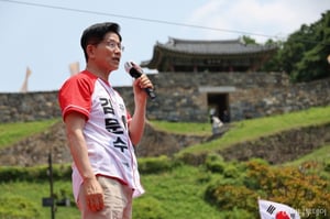 김문수 "이준석과 단일화 노력 계속할 것…박근혜, 명예 회복돼야"