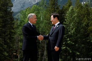 G7 일정 마친 이재명 대통령···"국익기초 실용외교 첫걸음 성과"