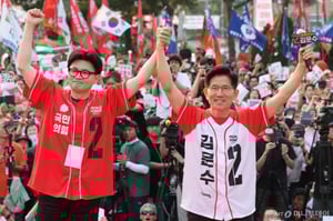 국힘 당권에 쏠리는 눈…한동훈 vs 김문수 리턴매치? 안철수 등판?