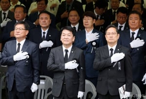 김문수·한동훈 '정중동'…안철수는 부산행, 당권 도전 행보?