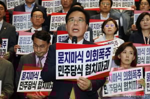 송언석, '주담대 6억 한도'에 "서민 '내집 마련 꿈' 짓밟는 부동산 폭정"
