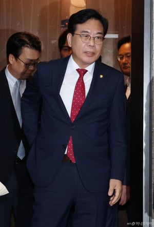 송언석, '특검' 당사 압수수색에 "전형적 野 탄압…당원명부 지킬 것"