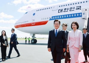 이재명 대통령, 방미 3일차 일정···한화필리조선소 시찰 후 귀국