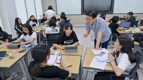 대구과학대 방송영상제작과가 지역 중·고교 학생을 대상으로 '세상 이음줄, 저널리즘 캠프'를 운영했다./사진제공=대구과학대