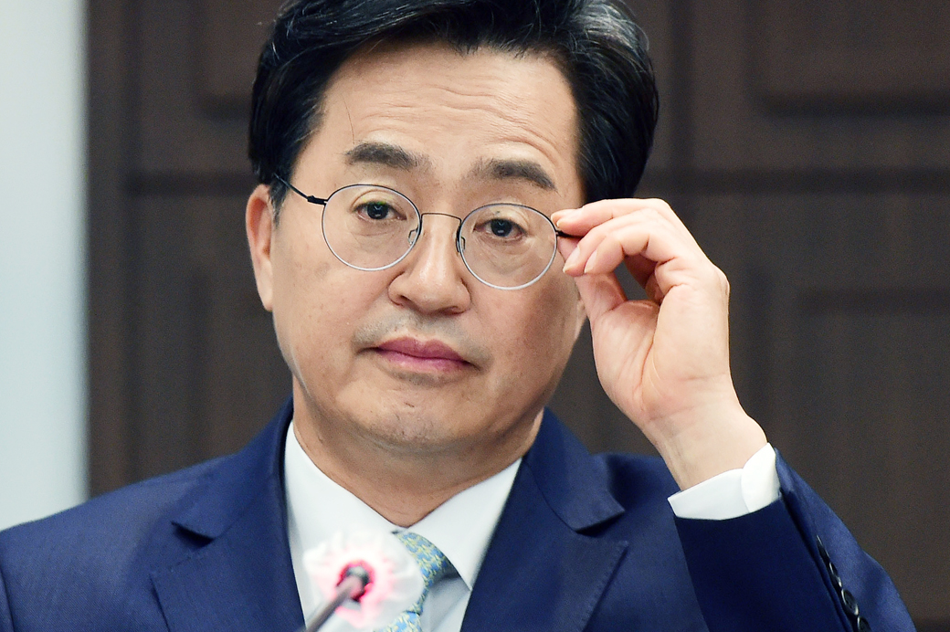 김동연 "경기지사 선거, 도민 위한 선거...정치싸움 흘러 안타까워"